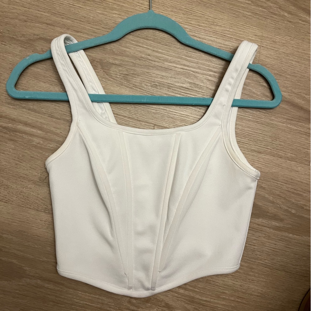 Princess Polly white corset top